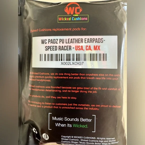 WC Wicked Cushions PadZ - Thick & Soft Ear Pads, 🦋 - Picture 5 of 8